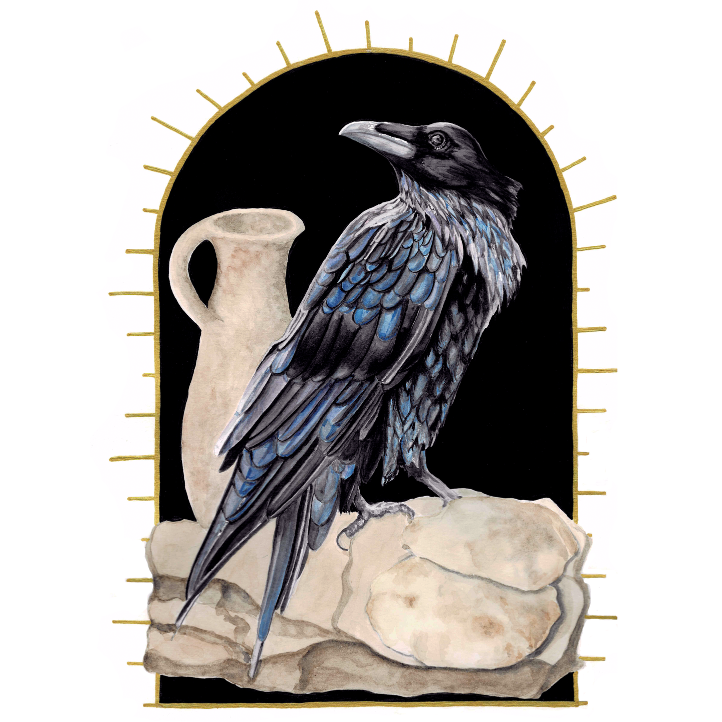 Raven Art Print - Cormac