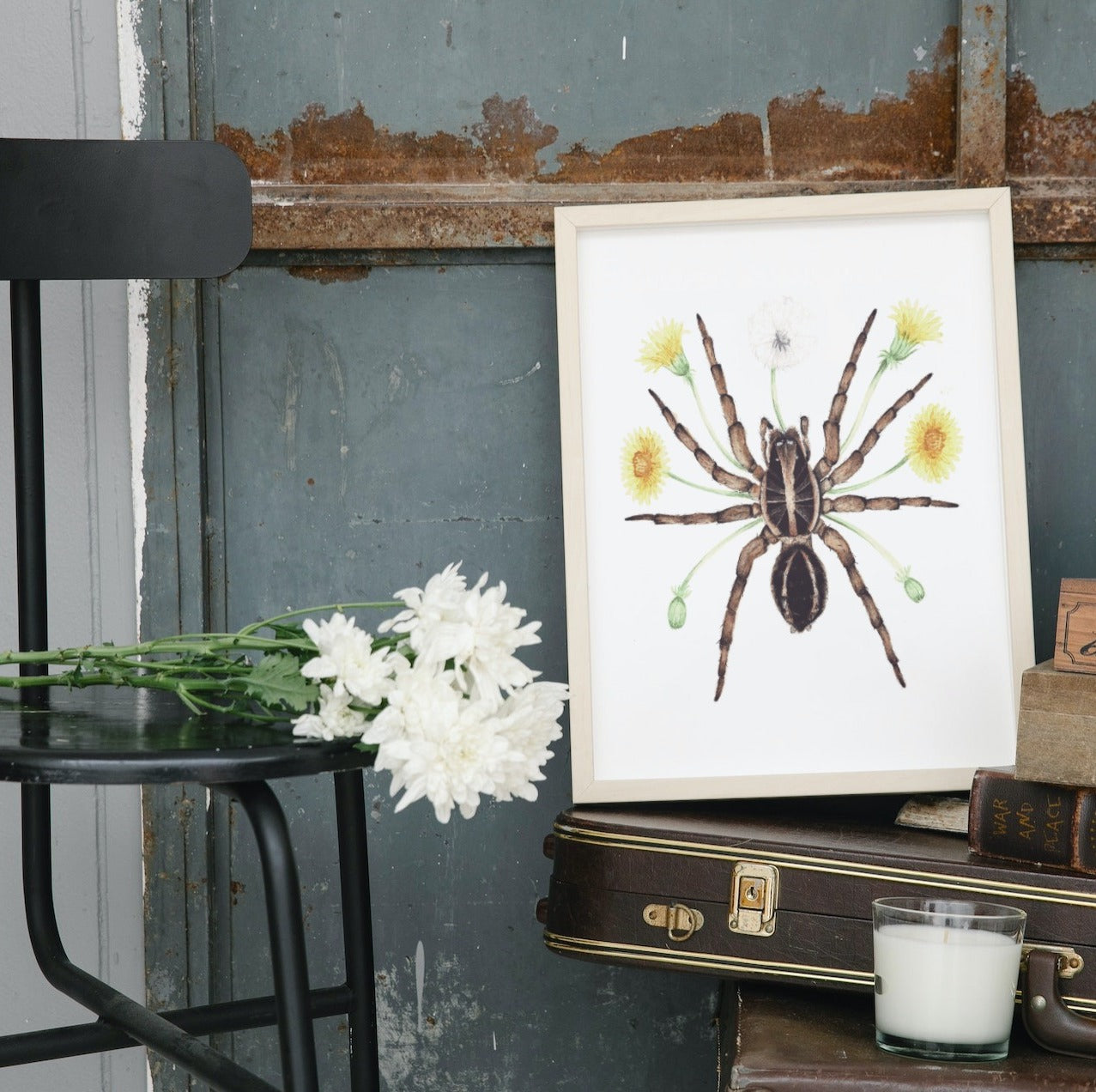 Wolf Spider Art Print - Sahar