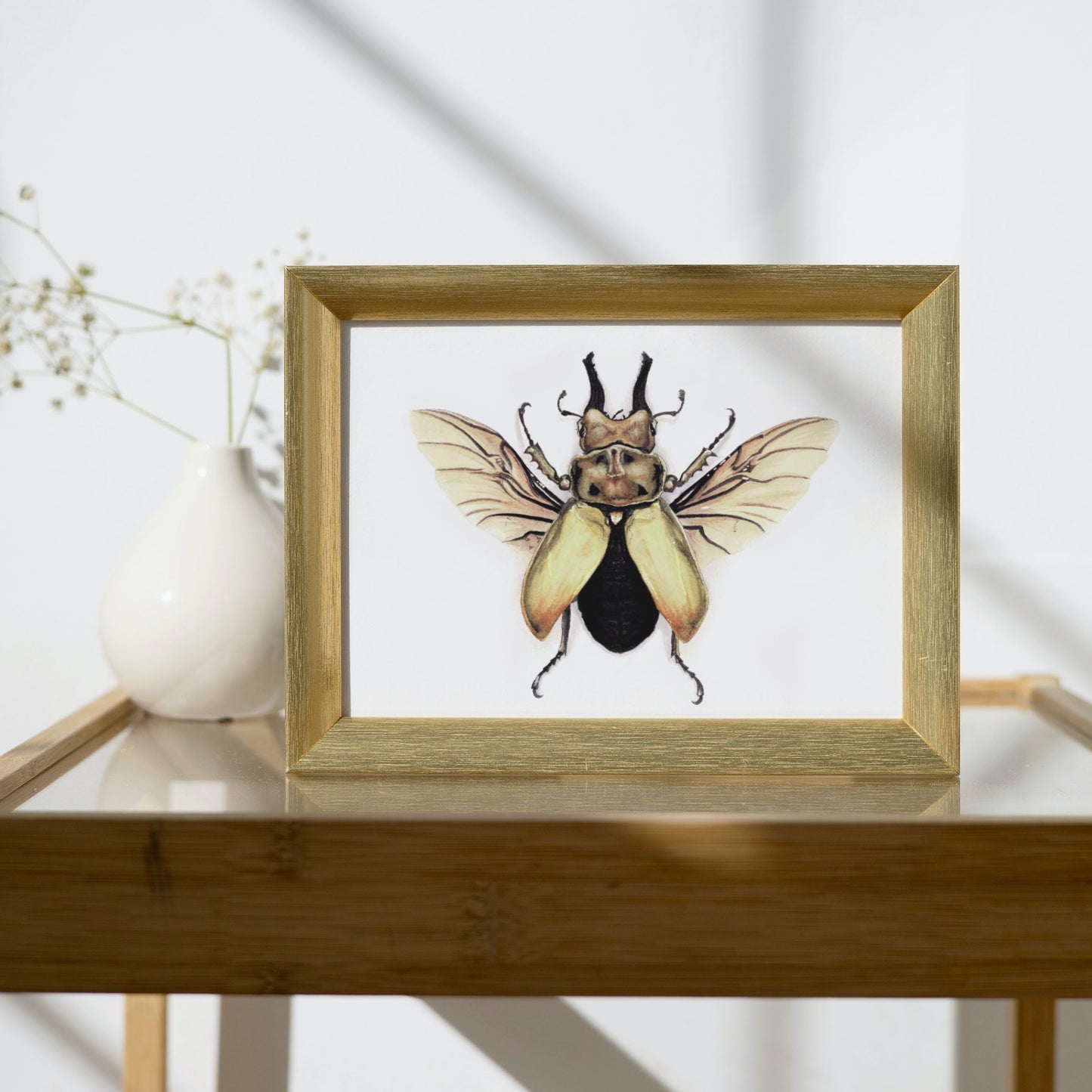 Stag Beetle Art Print - Augustus