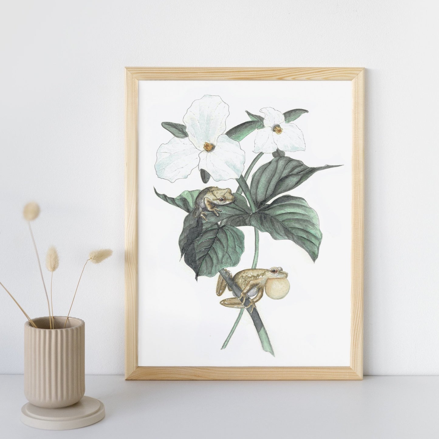 Spring Peeper Art Print - Ella & Louis