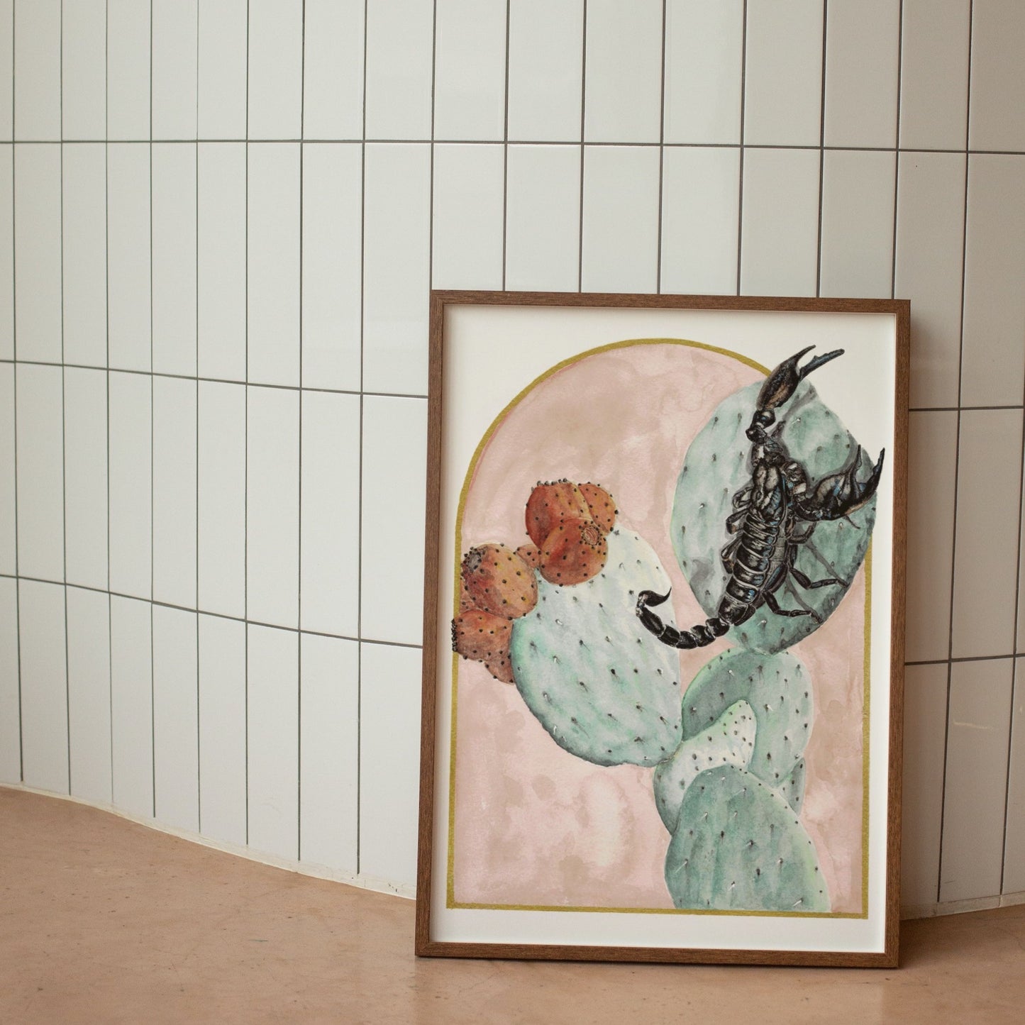 Emperor Scorpion Art Print - Nerva