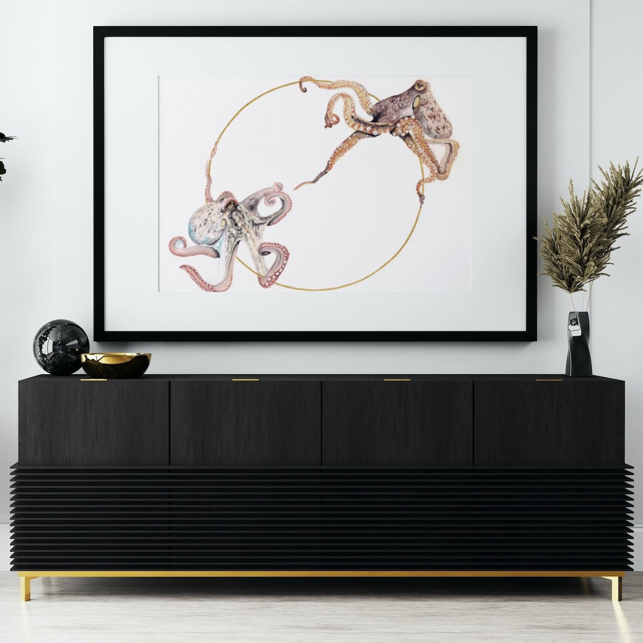 Octopus Art Print - Sol & Lune