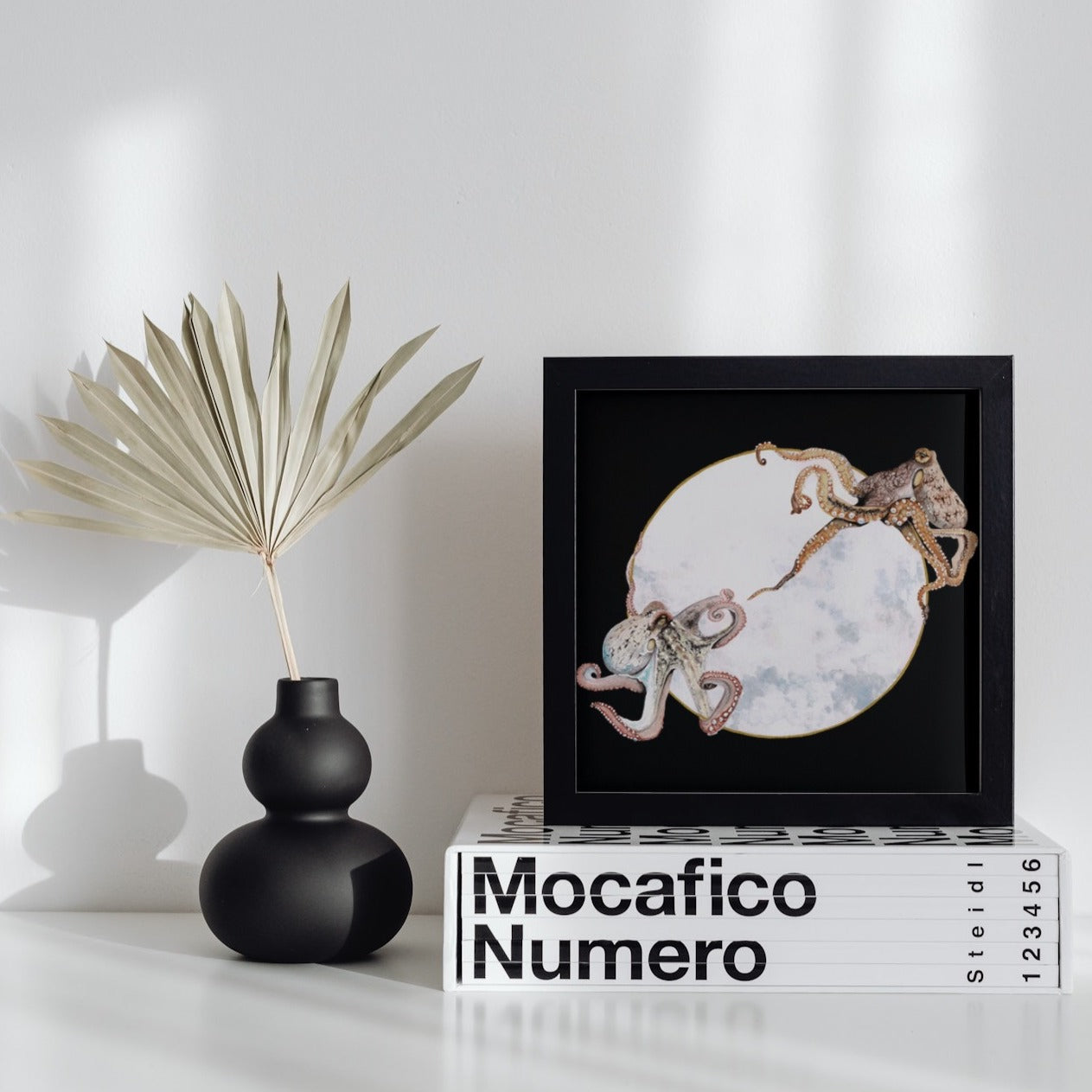 Octopus Art Print (Dark) - Sol & Lune