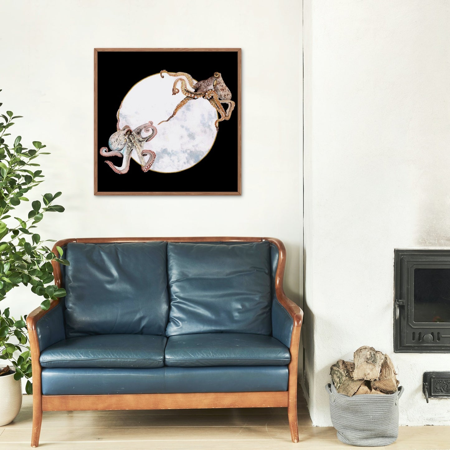 Octopus Art Print (Dark) - Sol & Lune