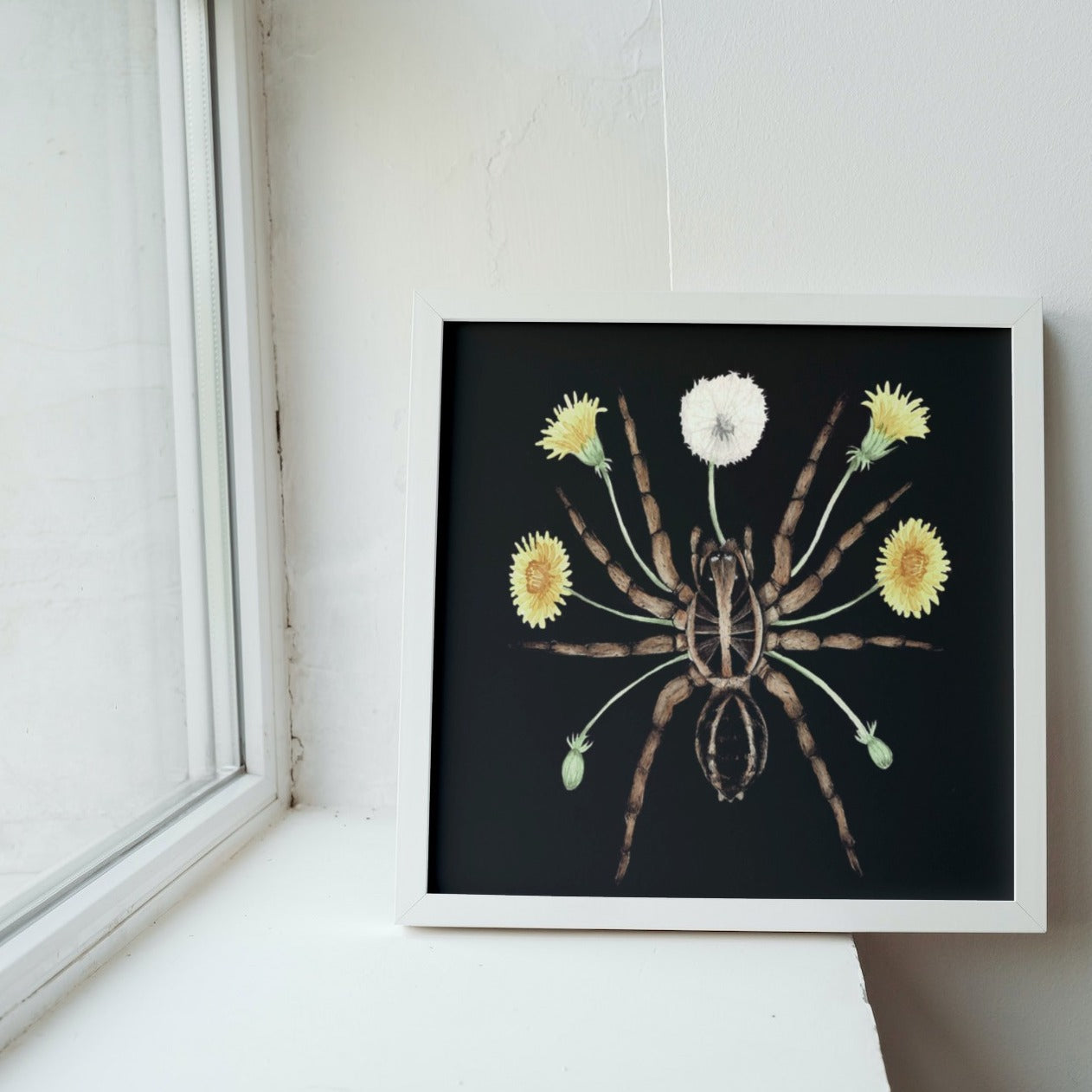 Wolf Spider Art Print (Dark) - Sahar