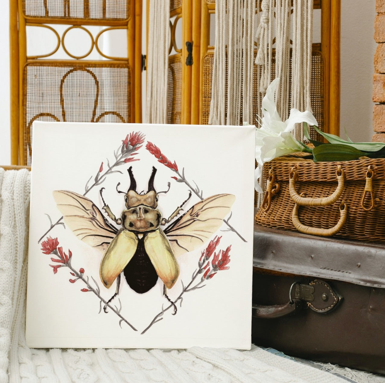 Stag Beetle Art Print - Aurelian