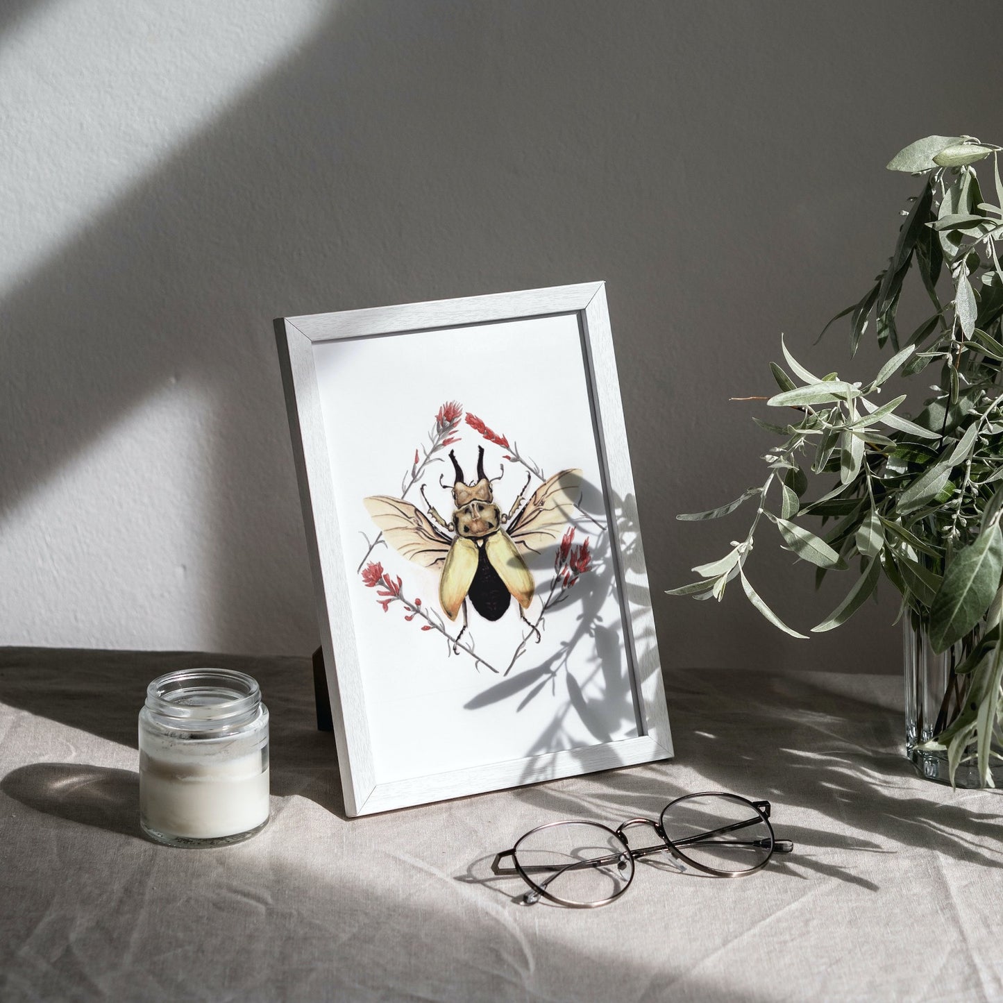 Stag Beetle Art Print - Aurelian