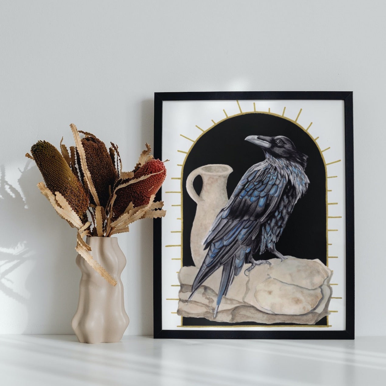 Raven Art Print - Cormac